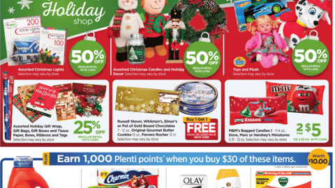 Rite Aid P&G '1,000 Plenti Points' Features